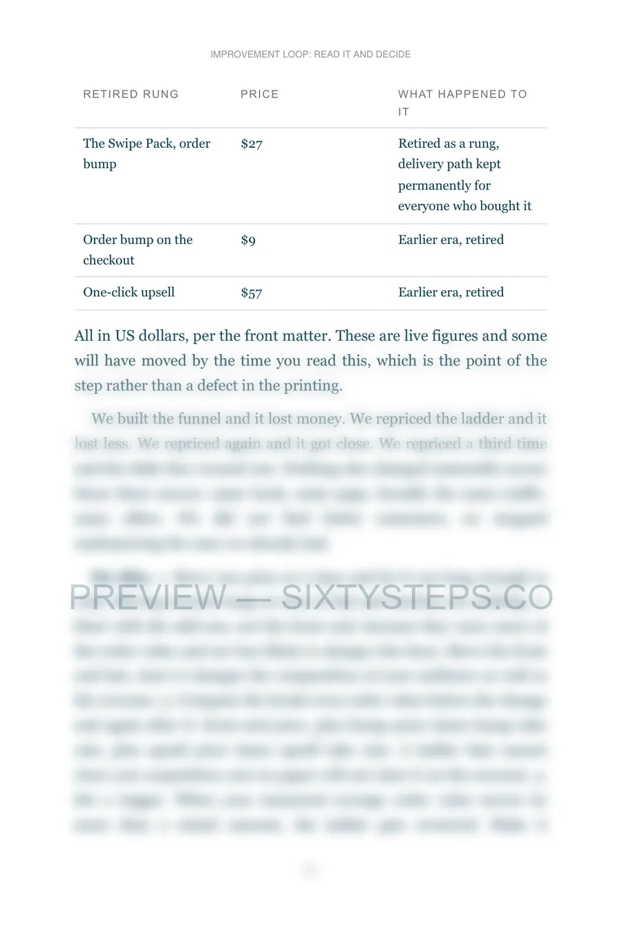 Preview page 3 from Improvement loop: read it and decide